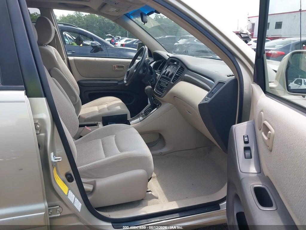 JTEHF21AX30132705 2003 TOYOTA HIGHLANDER photo no. 5