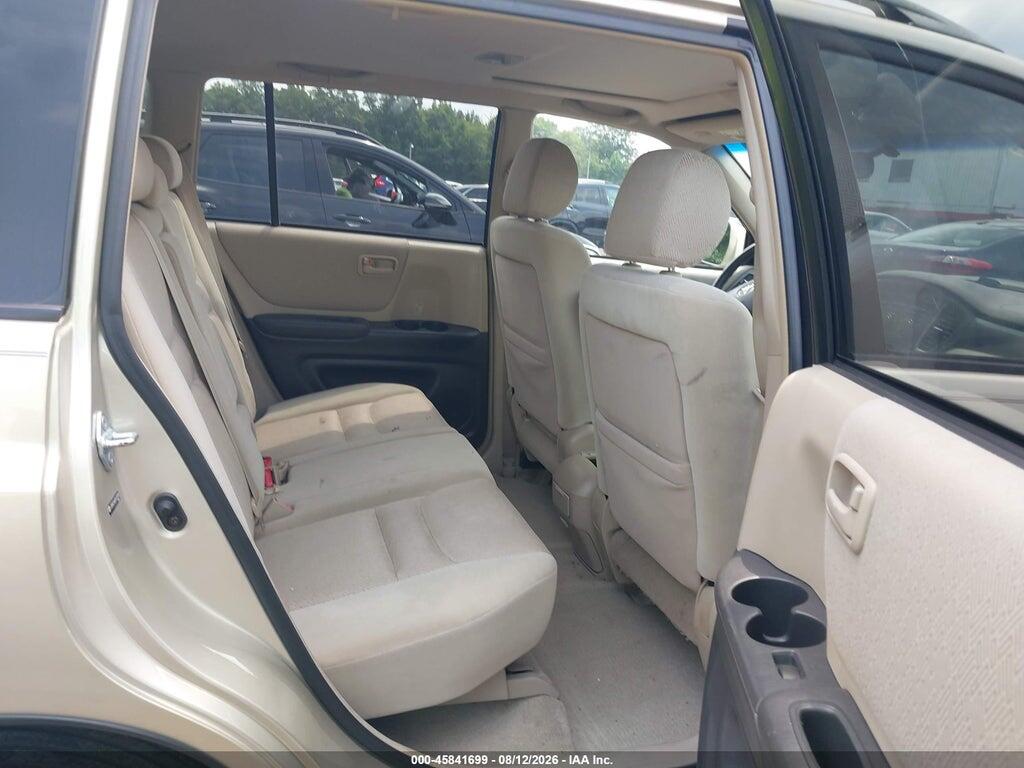 JTEHF21AX30132705 2003 TOYOTA HIGHLANDER photo no. 8