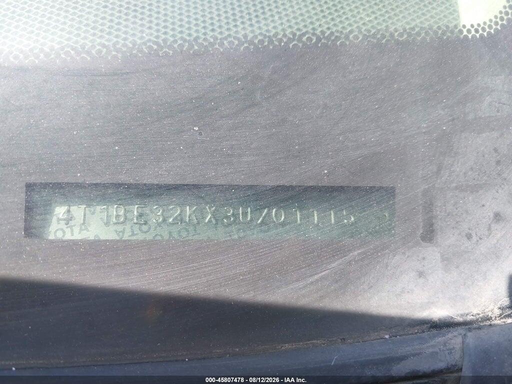 4T1BE32KX3U701115 2003 TOYOTA CAMRY photo no. 9
