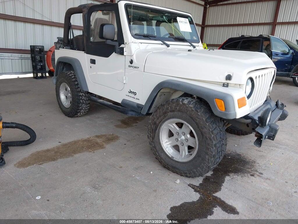 1J4FA49S34P731189 2004 JEEP WRANGLER photo no. 1