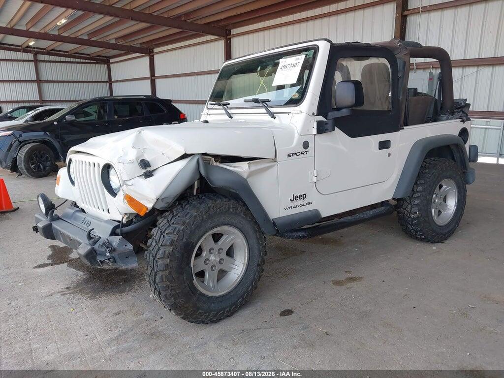 1J4FA49S34P731189 2004 JEEP WRANGLER photo no. 2