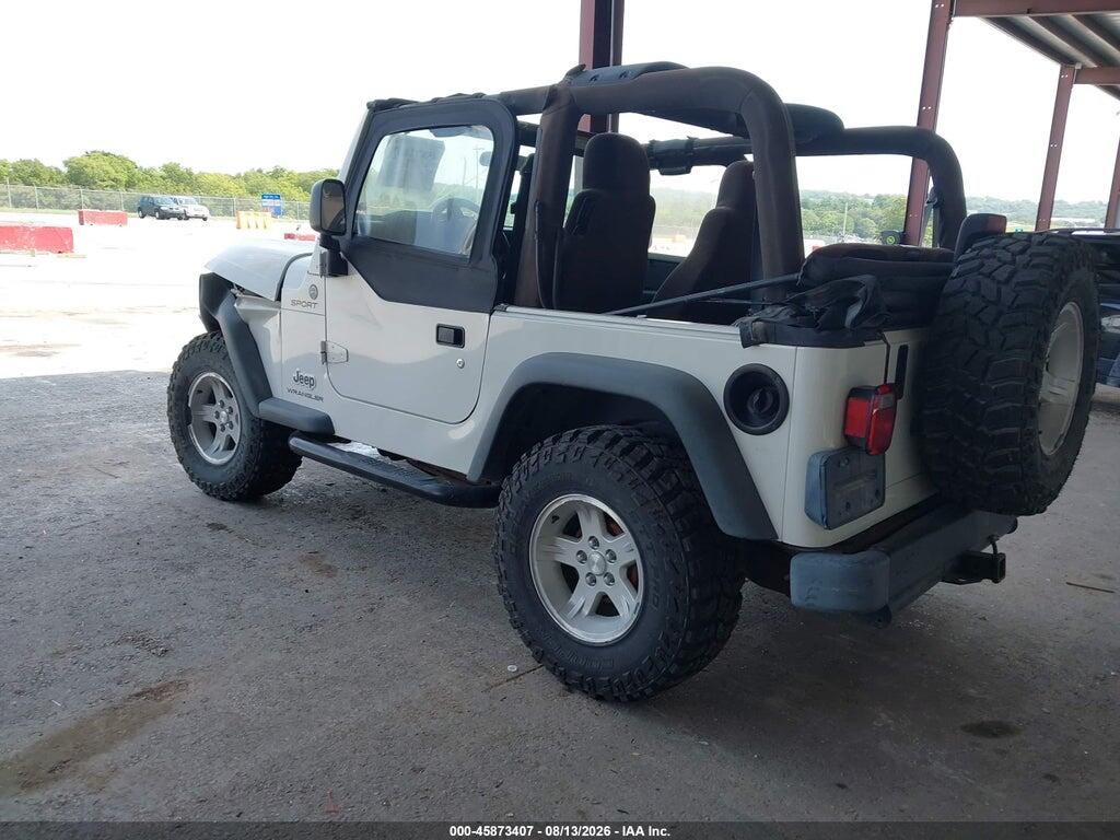 1J4FA49S34P731189 2004 JEEP WRANGLER photo no. 3