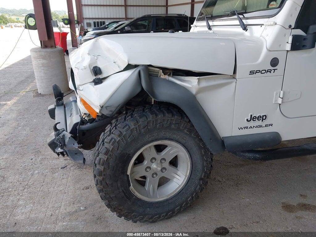 1J4FA49S34P731189 2004 JEEP WRANGLER photo no. 6