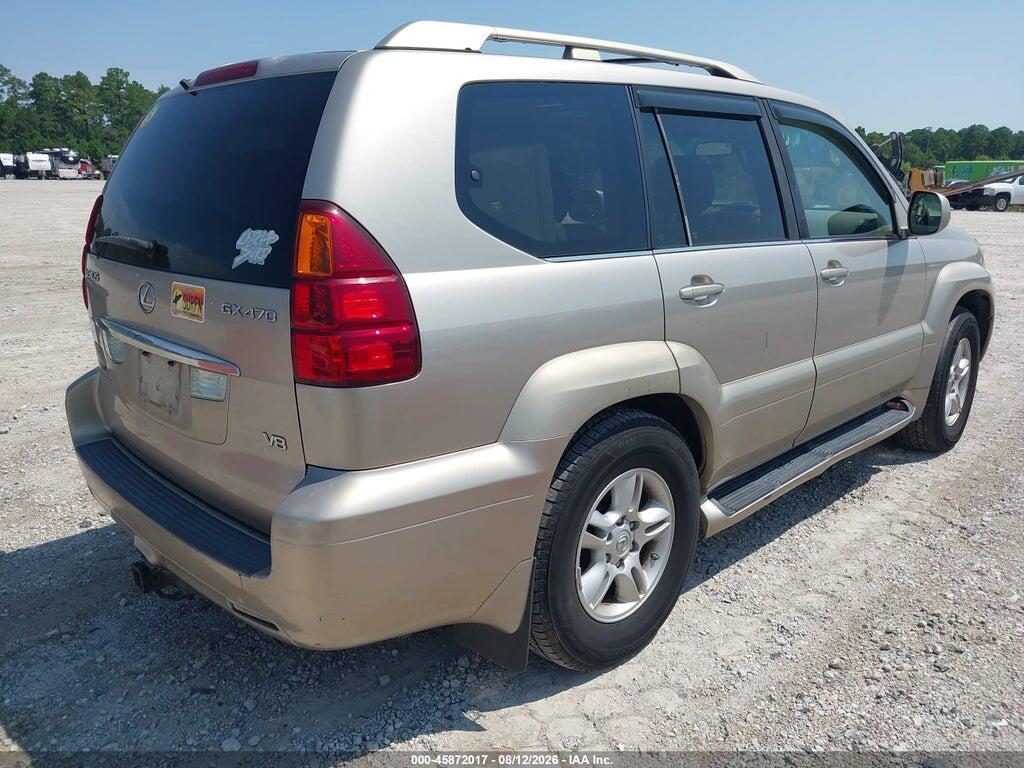 JTJBT20X040024293 2004 LEXUS GX 470 photo no. 4