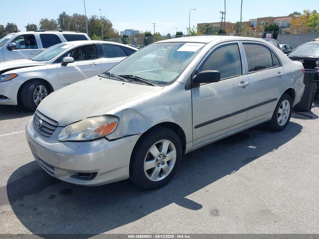 1NXBR32E64Z194438 2004 TOYOTA COROLLA photo no. 2