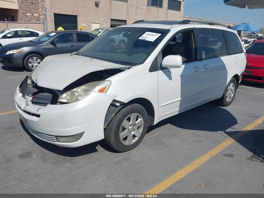 5TDZA22C54S180702 2004 TOYOTA SIENNA photo no. 2