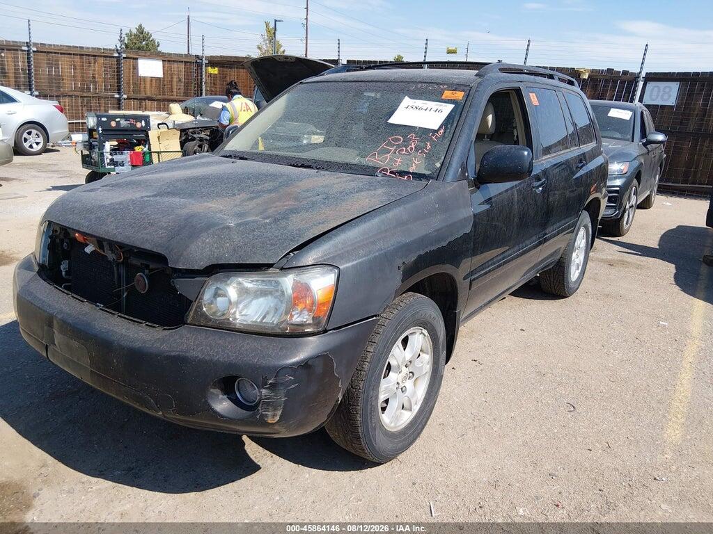 JTEDP21A840029649 2004 TOYOTA HIGHLANDER photo no. 2