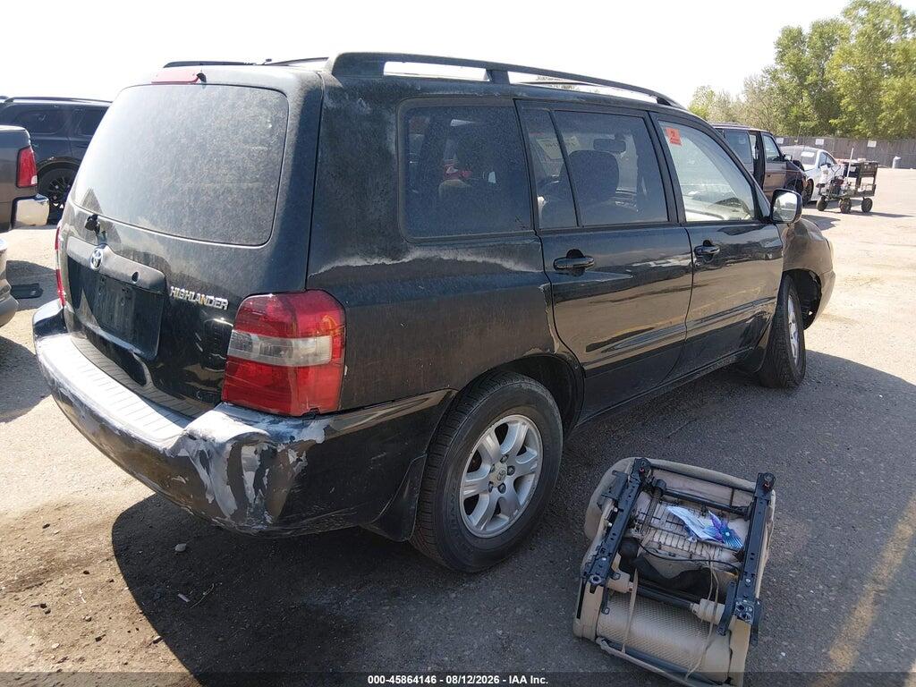 JTEDP21A840029649 2004 TOYOTA HIGHLANDER photo no. 4