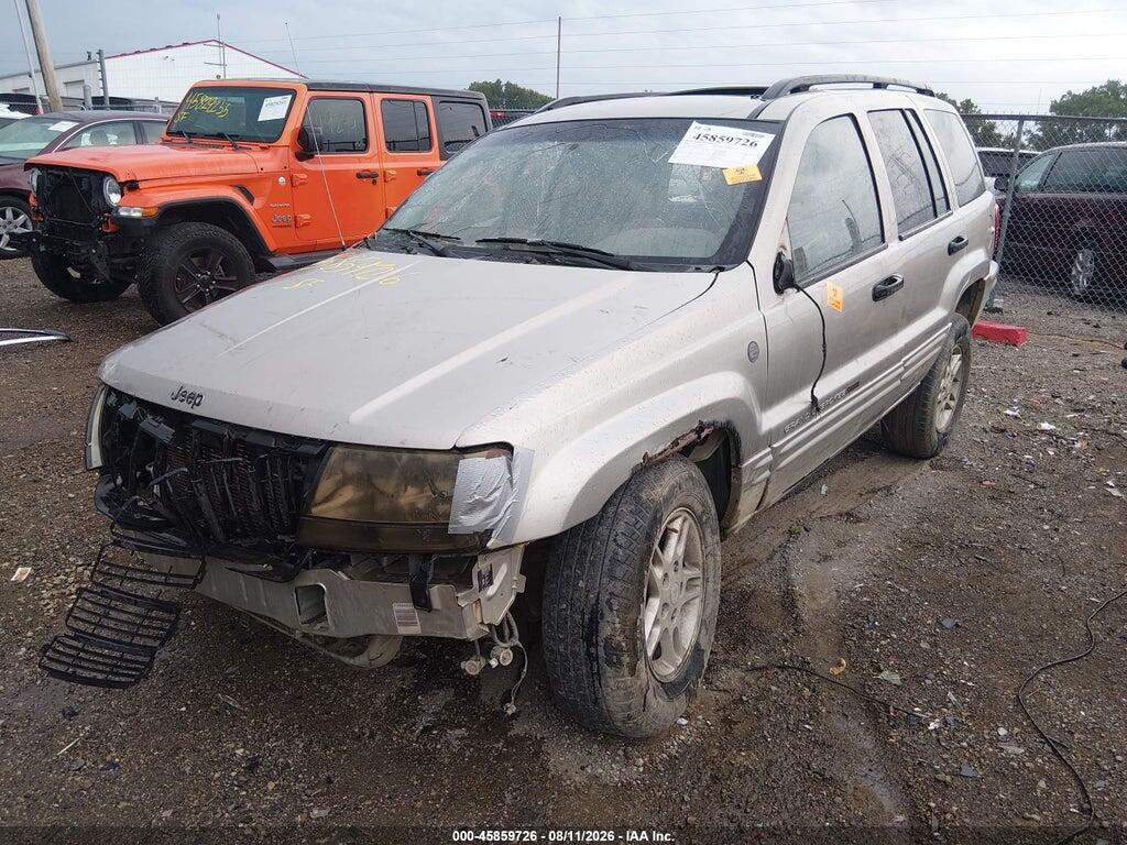 1J4GW48SX4C349773 2004 JEEP GRAND CHEROKEE photo no. 2