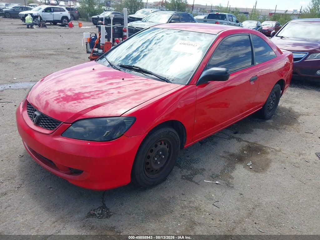 1HGEM22154L068425 2004 HONDA CIVIC photo no. 2