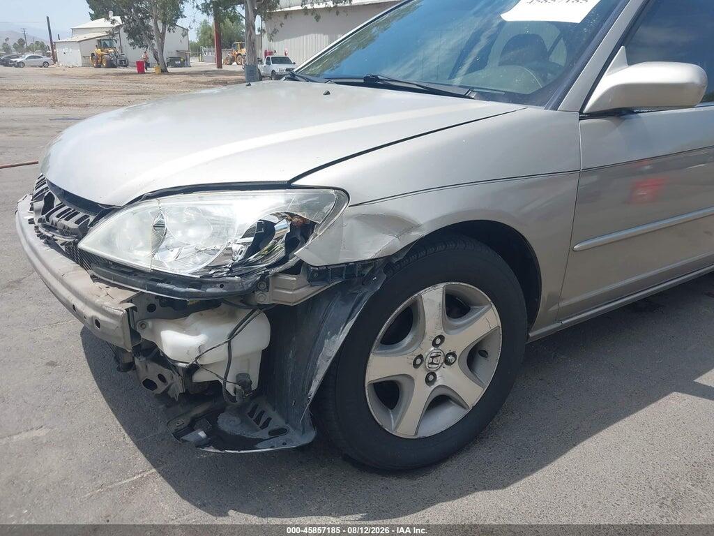 JHMES26704S001271 2004 HONDA CIVIC photo no. 6
