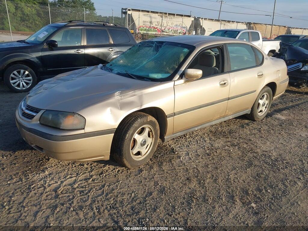 2G1WF52E249218296 2004 CHEVROLET IMPALA photo no. 2