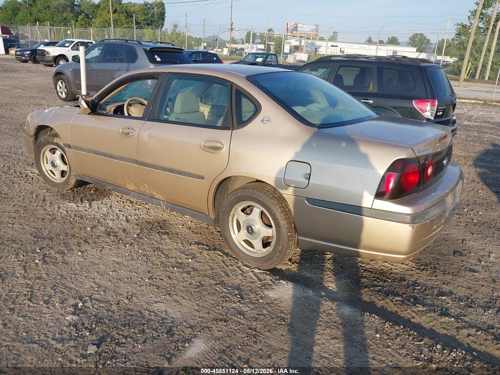 2G1WF52E249218296 2004 CHEVROLET IMPALA photo no. 3