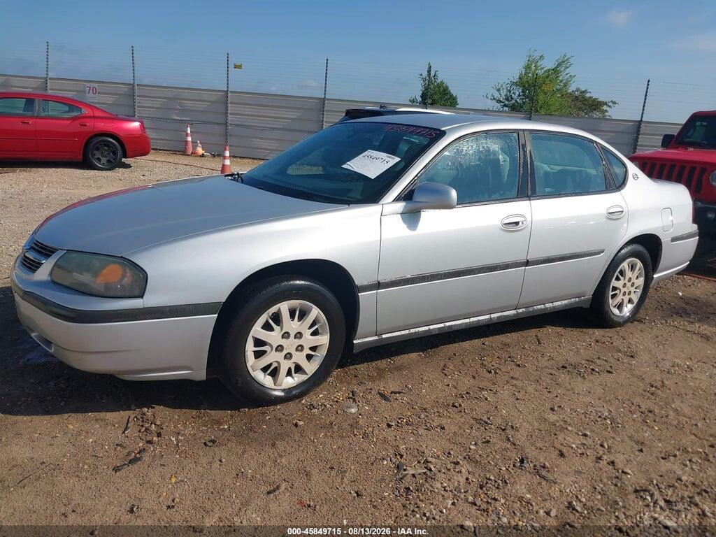 2G1WF52E849136380 2004 CHEVROLET IMPALA photo no. 2