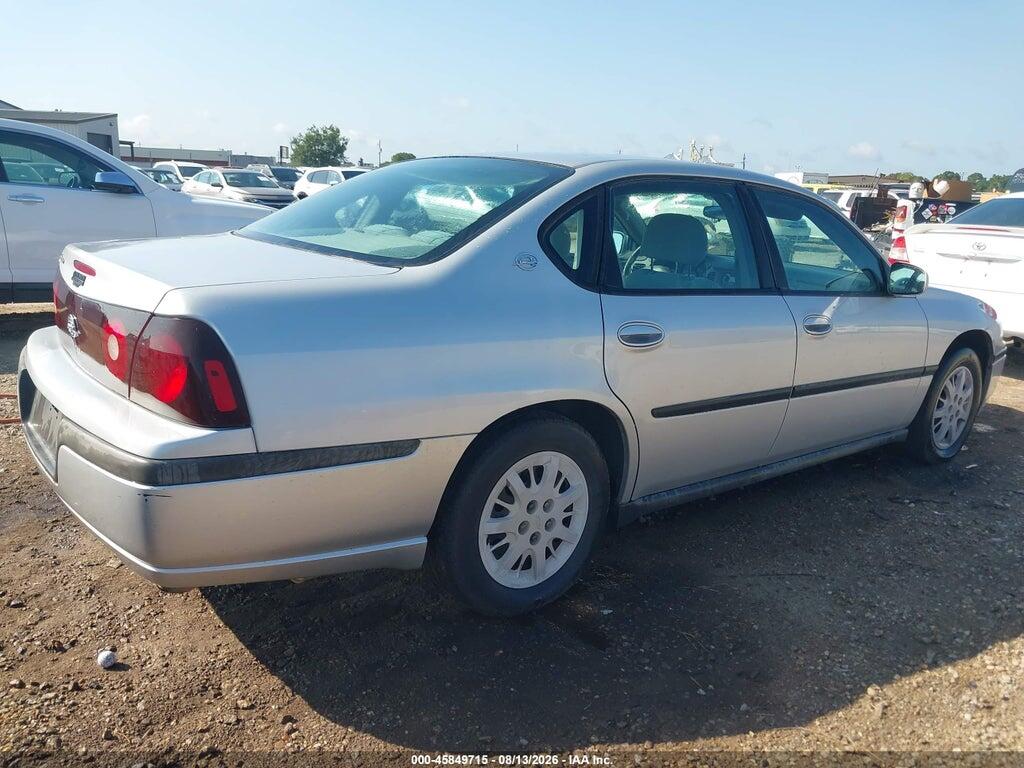 2G1WF52E849136380 2004 CHEVROLET IMPALA photo no. 4