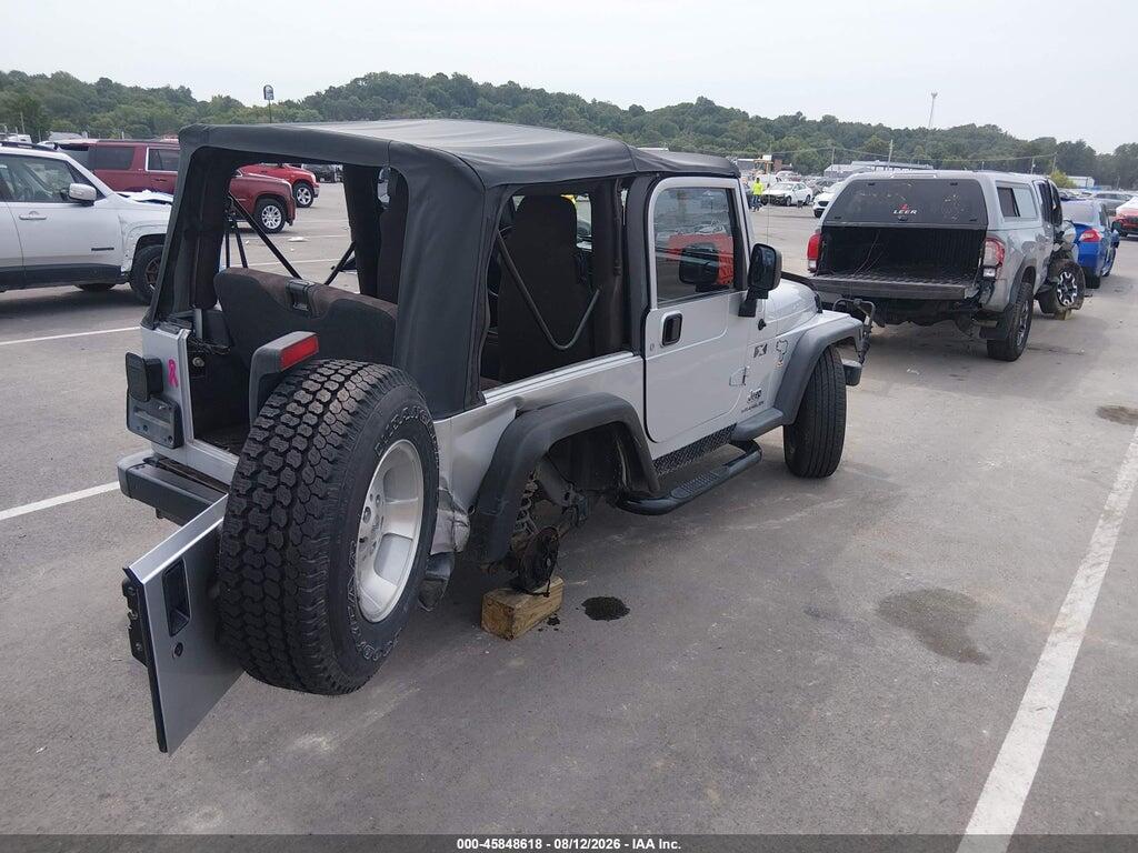 1J4FA39S44P749176 2004 JEEP WRANGLER photo no. 4
