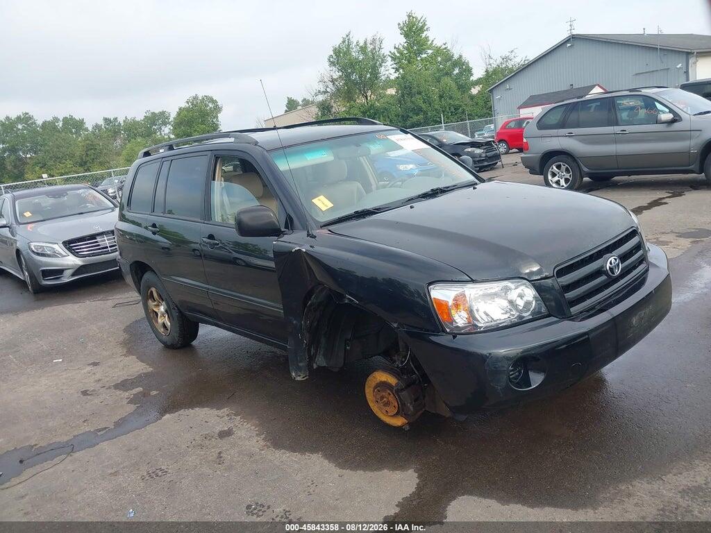 JTEGD21A840079313 2004 TOYOTA HIGHLANDER photo no. 1