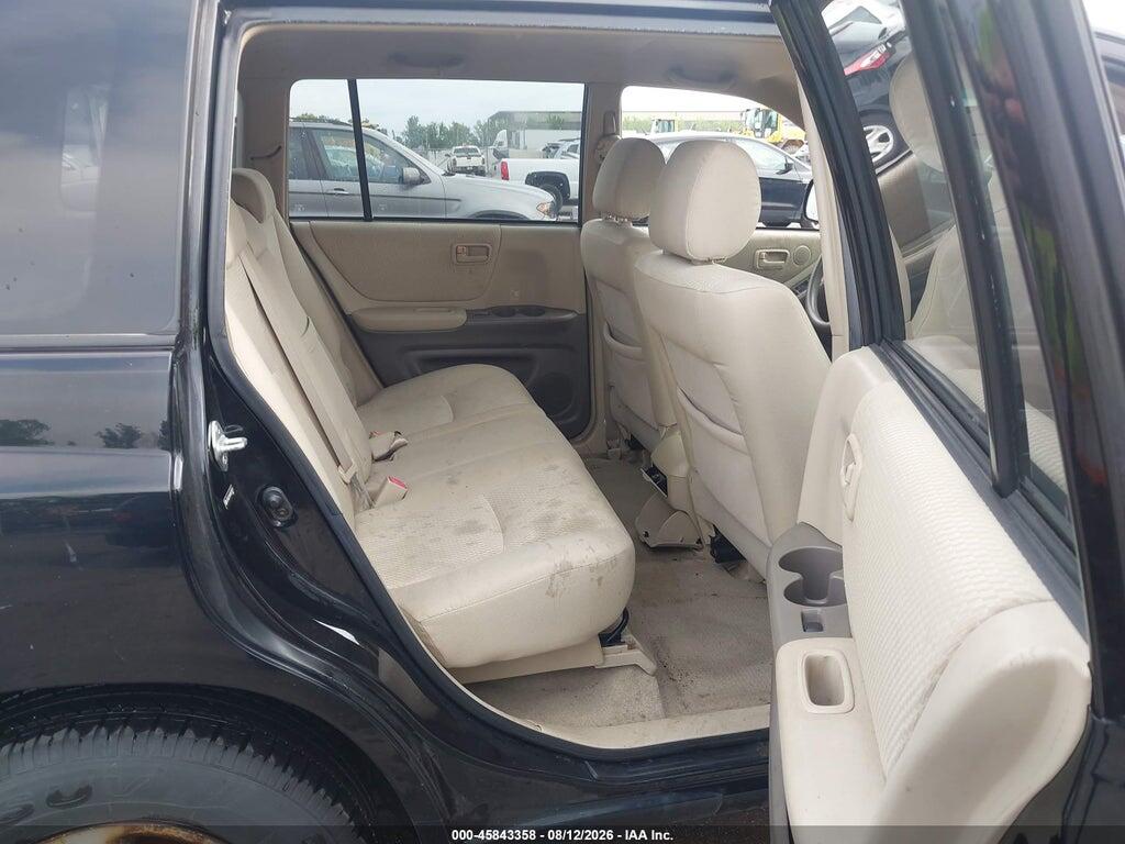 JTEGD21A840079313 2004 TOYOTA HIGHLANDER photo no. 8