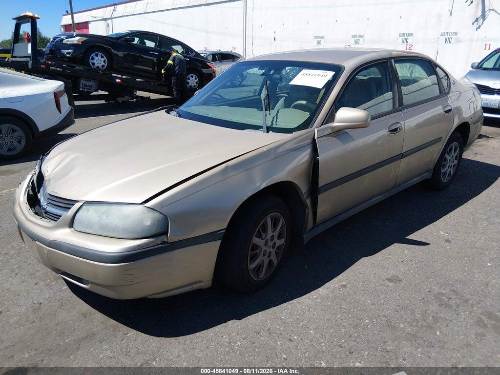 2G1WF52E549363106 2004 CHEVROLET IMPALA photo no. 2