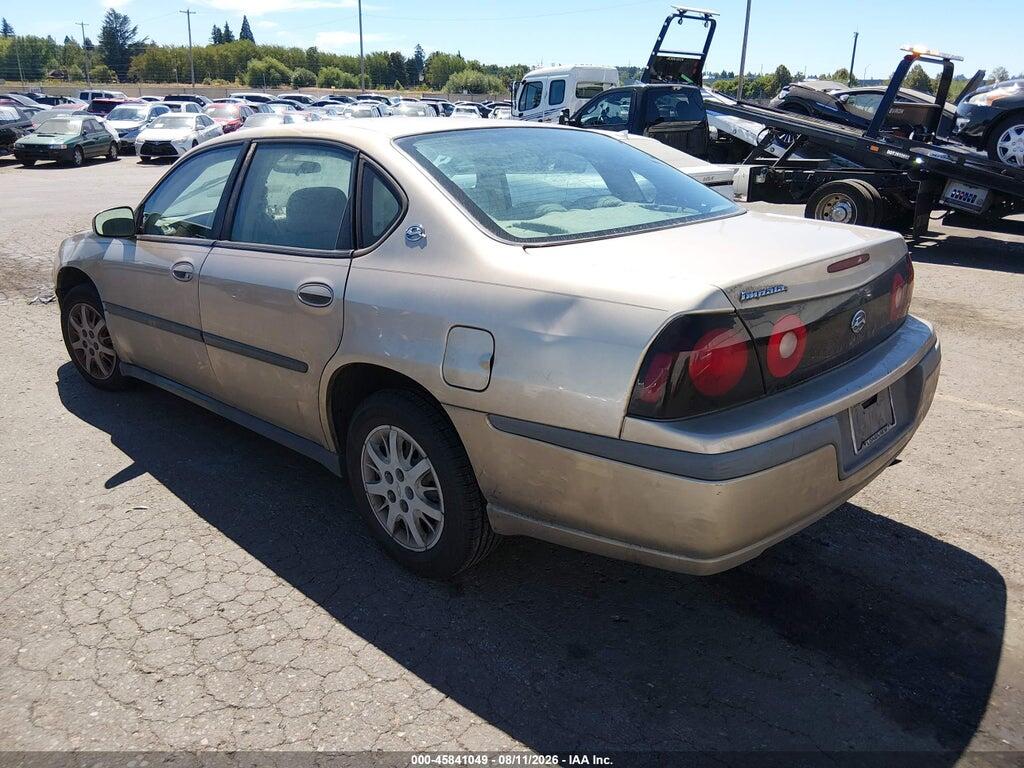 2G1WF52E549363106 2004 CHEVROLET IMPALA photo no. 3