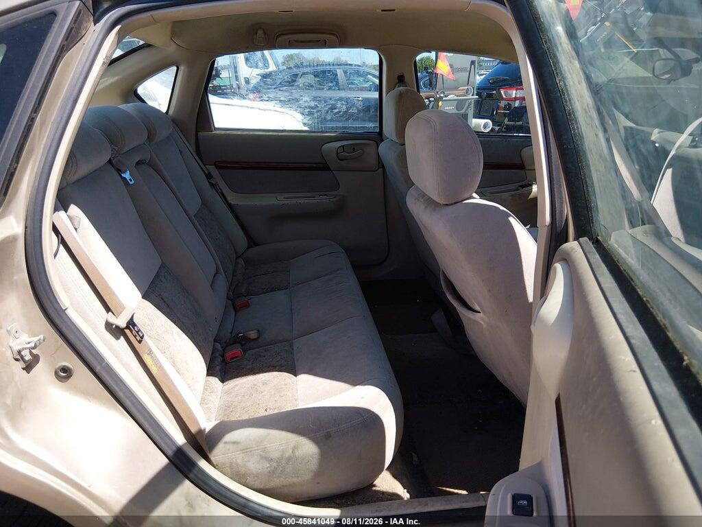 2G1WF52E549363106 2004 CHEVROLET IMPALA photo no. 8