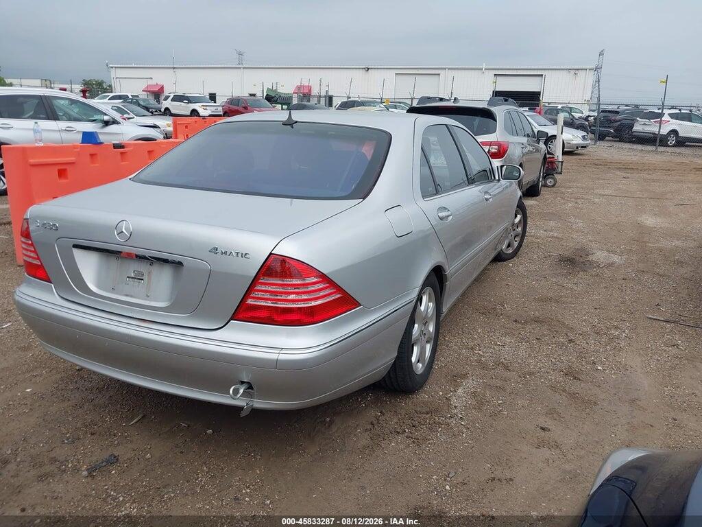WDBNG83J24A426467 2004 MERCEDES-BENZ S 430 photo no. 4