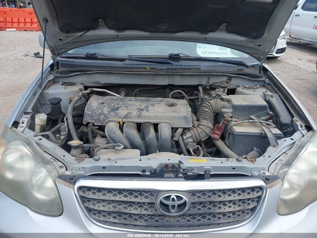 2T1BR32E05C432870 2005 TOYOTA COROLLA photo no. 10