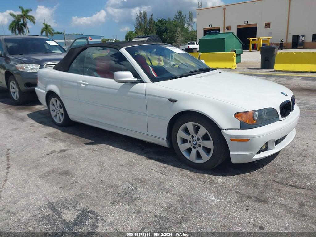 2005 BMW 325CI WBABW33405PL37240