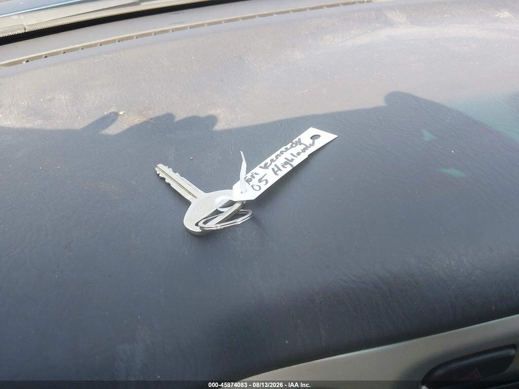JTEGD21A750111749 2005 TOYOTA HIGHLANDER photo no. 11