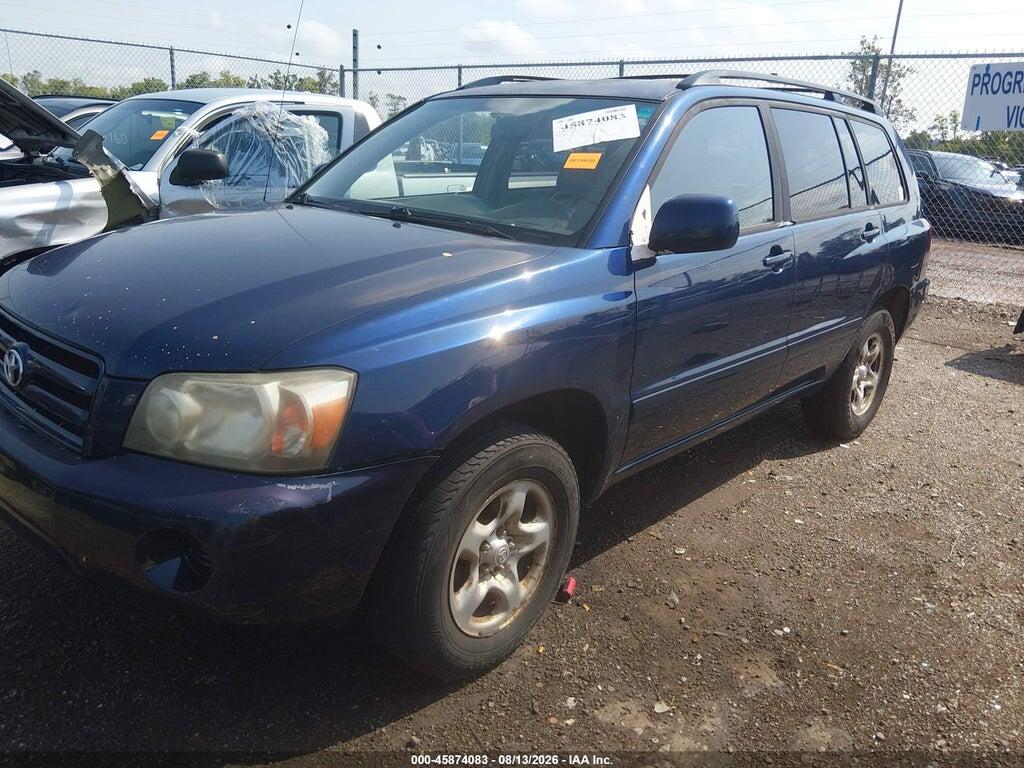 JTEGD21A750111749 2005 TOYOTA HIGHLANDER photo no. 2