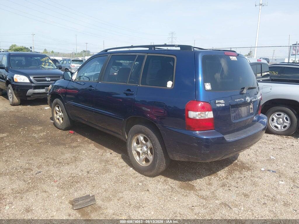 JTEGD21A750111749 2005 TOYOTA HIGHLANDER photo no. 3