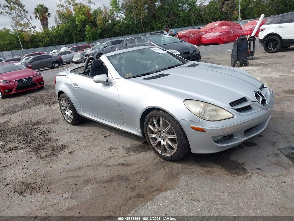 2005 MERCEDES-BENZ SLK 350 WDBWK56F35F022350