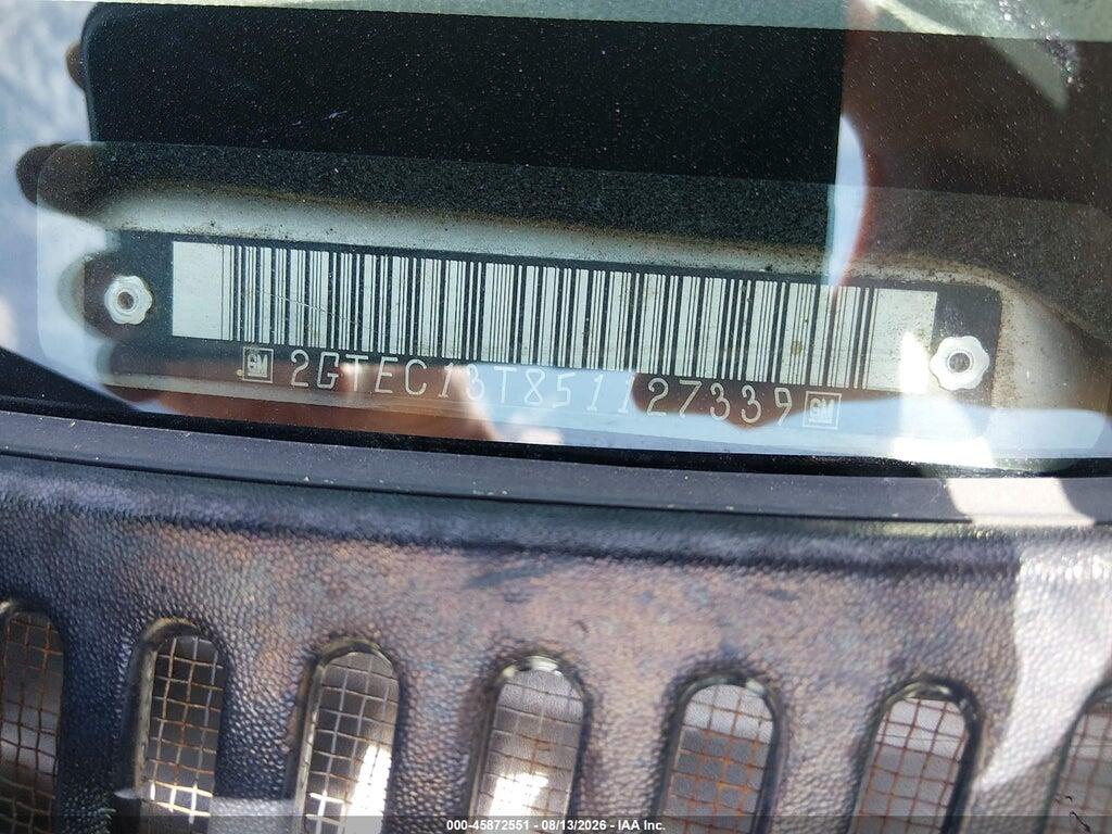 2GTEC13T851127339 2005 GMC SIERRA 1500 photo no. 9