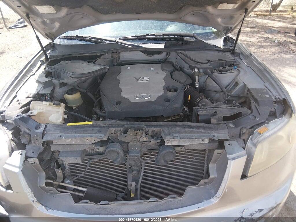 JNRAS08U35X102428 2005 INFINITI FX35 photo no. 10