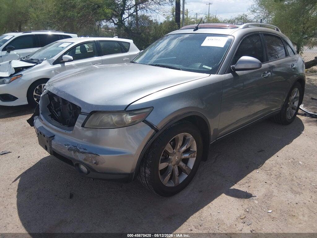 JNRAS08U35X102428 2005 INFINITI FX35 photo no. 2
