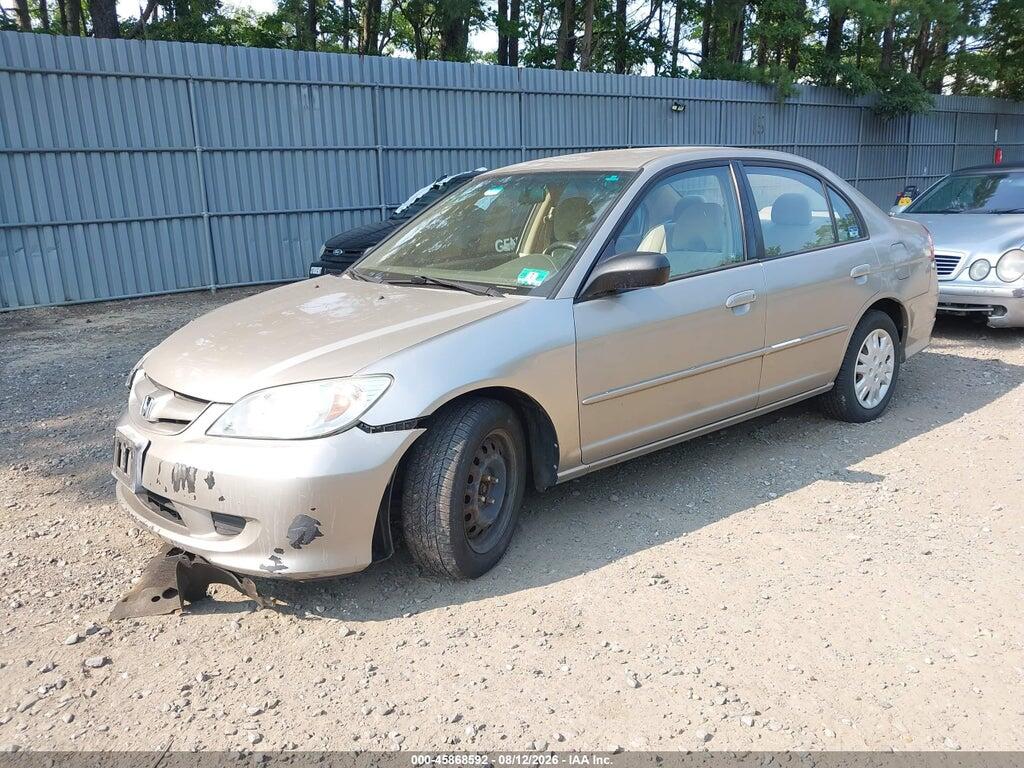 2HGES16585H555176 2005 HONDA CIVIC photo no. 2