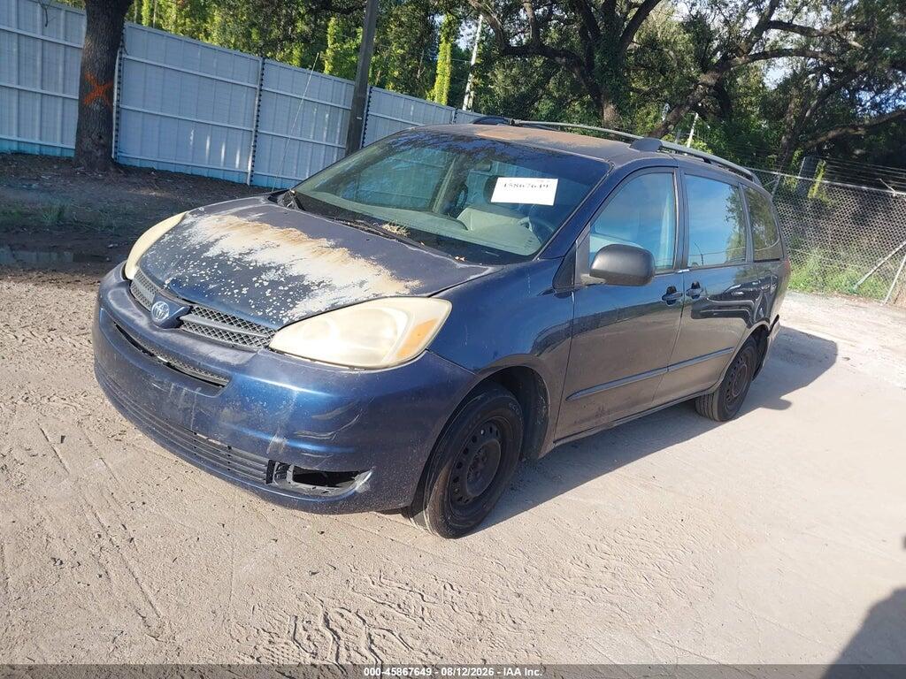 5TDZA23C65S359296 2005 TOYOTA SIENNA photo no. 2