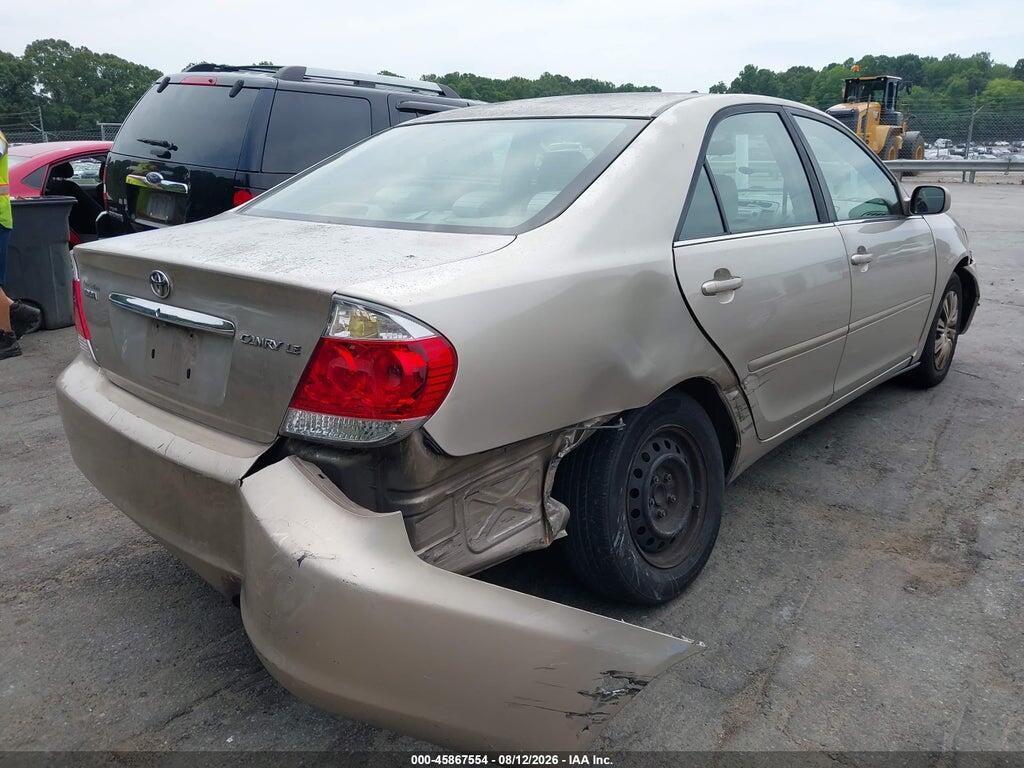4T1BE32K85U981345 2005 TOYOTA CAMRY photo no. 4