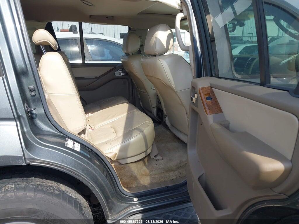 5N1AR18W75C717845 2005 NISSAN PATHFINDER photo no. 8