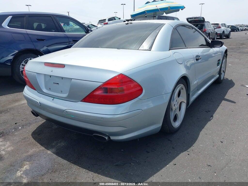 WDBSK75FX5F105401 2005 MERCEDES-BENZ SL 500 photo no. 4