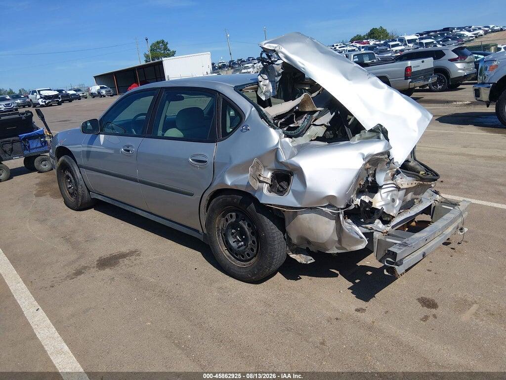 2G1WF52E959341613 2005 CHEVROLET IMPALA photo no. 3