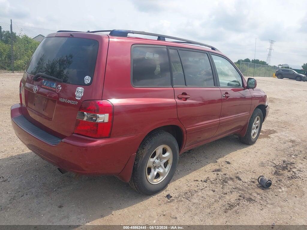 JTEGD21A450108646 2005 TOYOTA HIGHLANDER photo no. 4