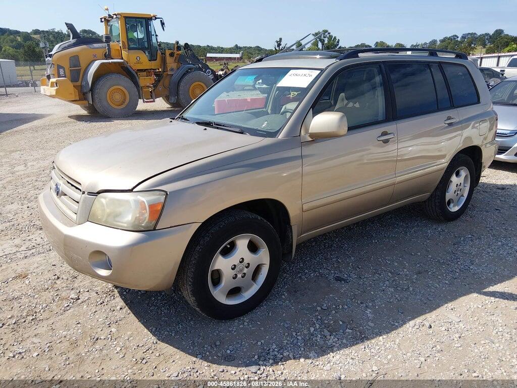 JTEEP21A650091783 2005 TOYOTA HIGHLANDER photo no. 2