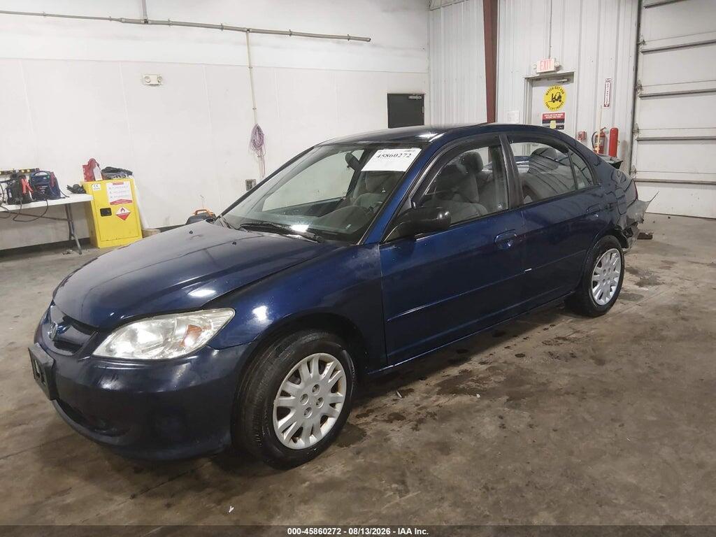 1HGES16565L024061 2005 HONDA CIVIC photo no. 2