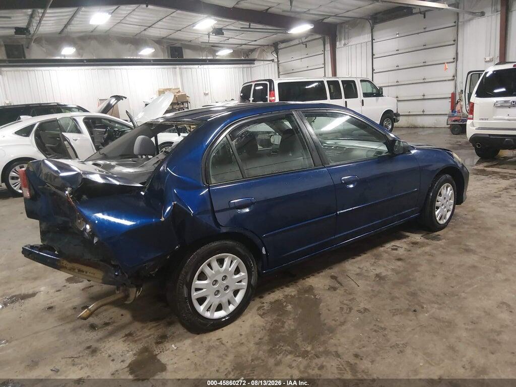 1HGES16565L024061 2005 HONDA CIVIC photo no. 4