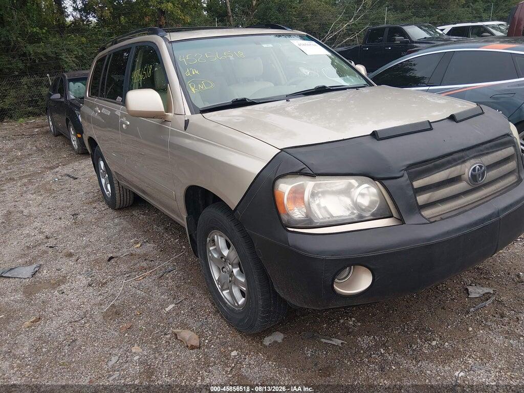 JTEGP21A050087141 2005 TOYOTA HIGHLANDER photo no. 1