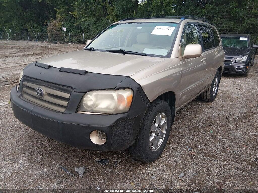 JTEGP21A050087141 2005 TOYOTA HIGHLANDER photo no. 2