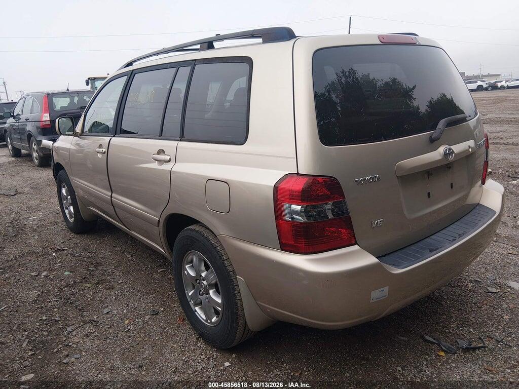 JTEGP21A050087141 2005 TOYOTA HIGHLANDER photo no. 3