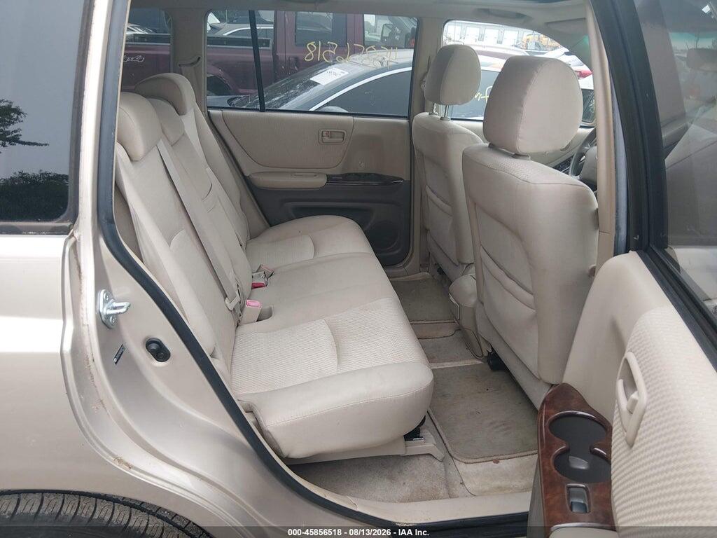JTEGP21A050087141 2005 TOYOTA HIGHLANDER photo no. 8