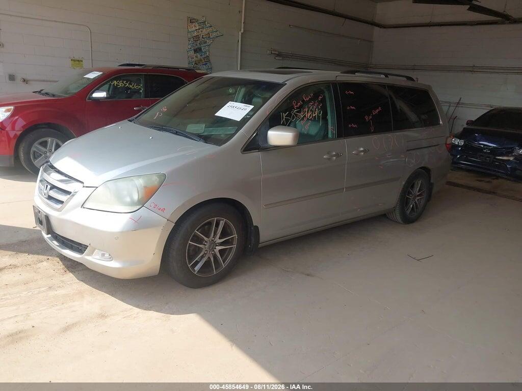 5FNRL38855B114997 2005 HONDA ODYSSEY photo no. 2